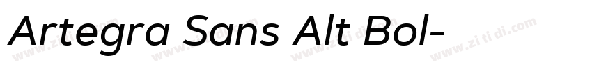 Artegra Sans Alt Bol字体转换 Artegra Sans Alt Bol字体转换